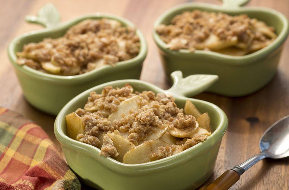 Crumble aux pommes