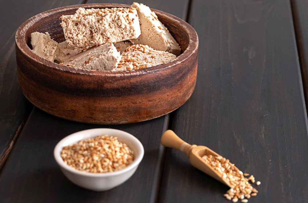 HALVA AU CHOCOLAT SALÉ